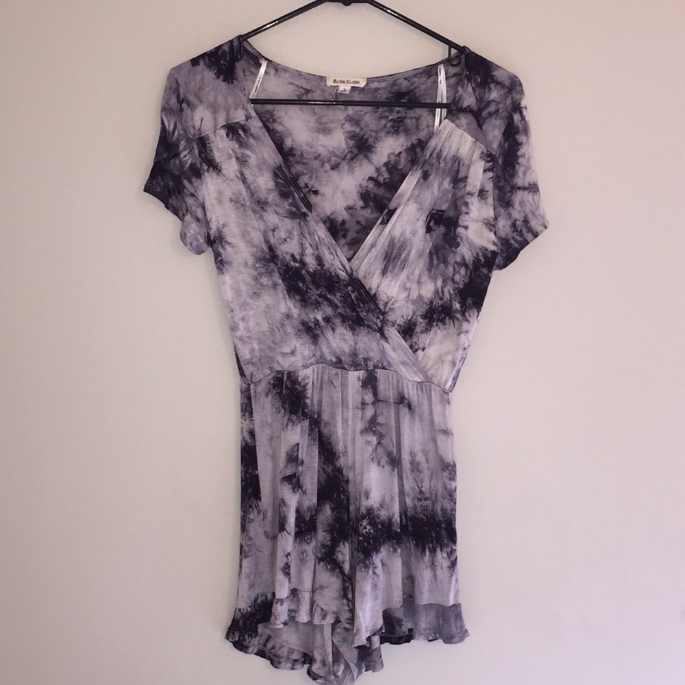 Fun print romper